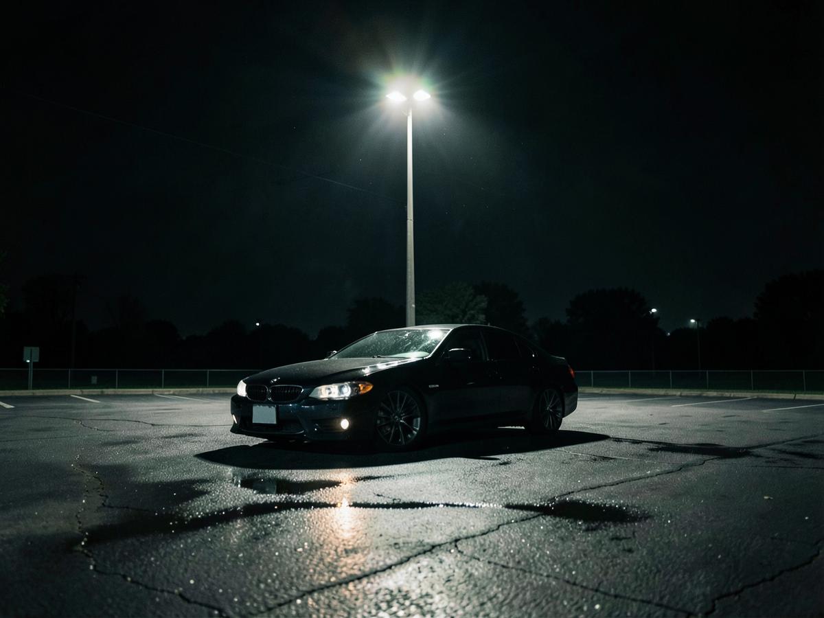 Park under working light